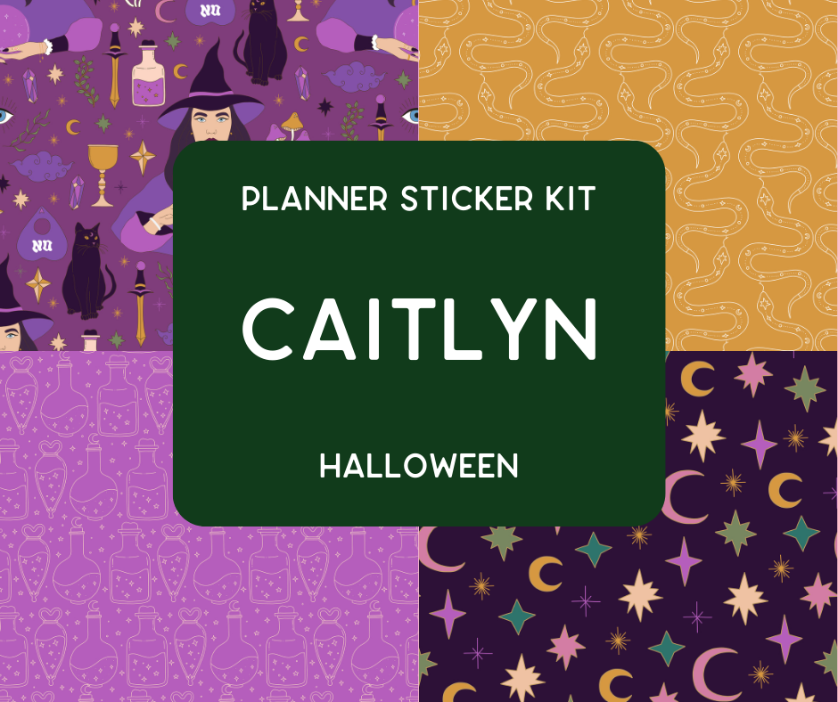 Amplify Planner Stickers | Weekly Kit | Caitlyn