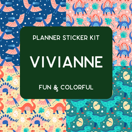 Amplify Planner Stickers | Weekly Kit | Vivianne