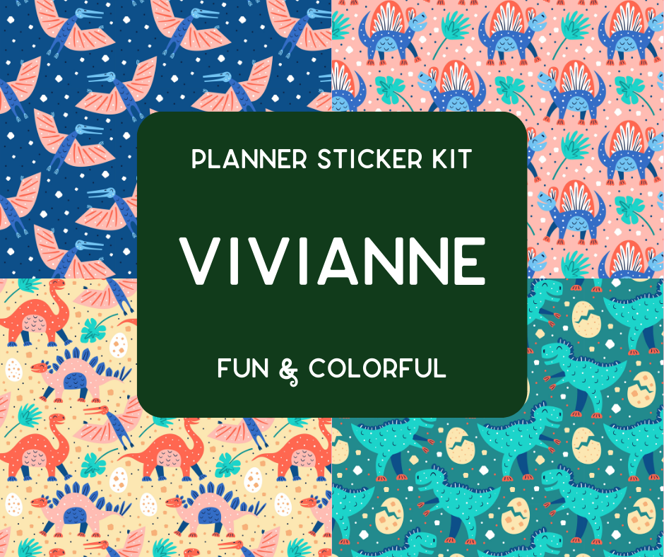 Amplify Planner Stickers | Weekly Kit | Vivianne