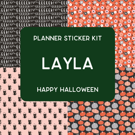 Amplify Planner Stickers | Weekly Kit | Layla
