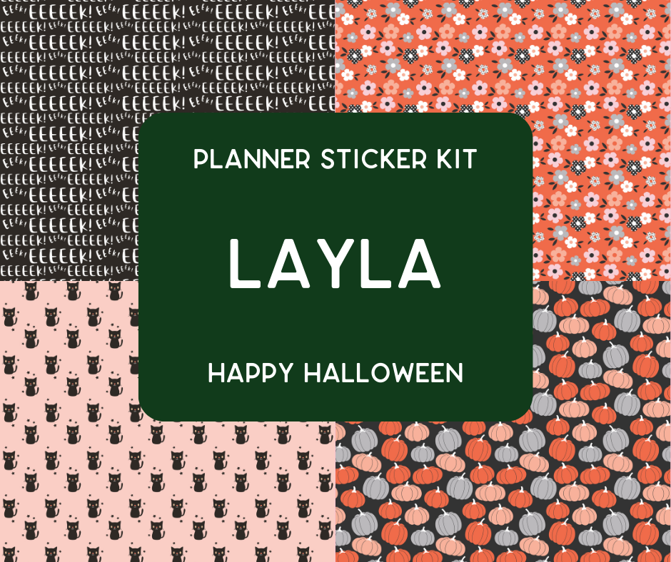 Amplify Planner Stickers | Weekly Kit | Layla