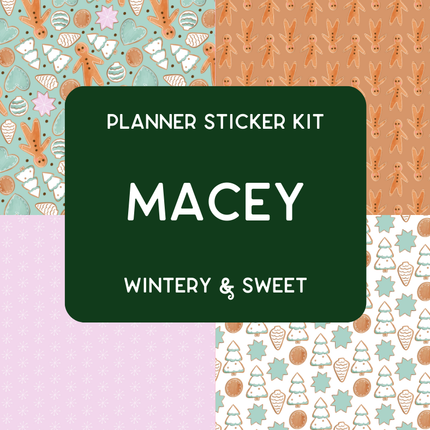 Amplify Planner Stickers | Weekly Kit | Macey