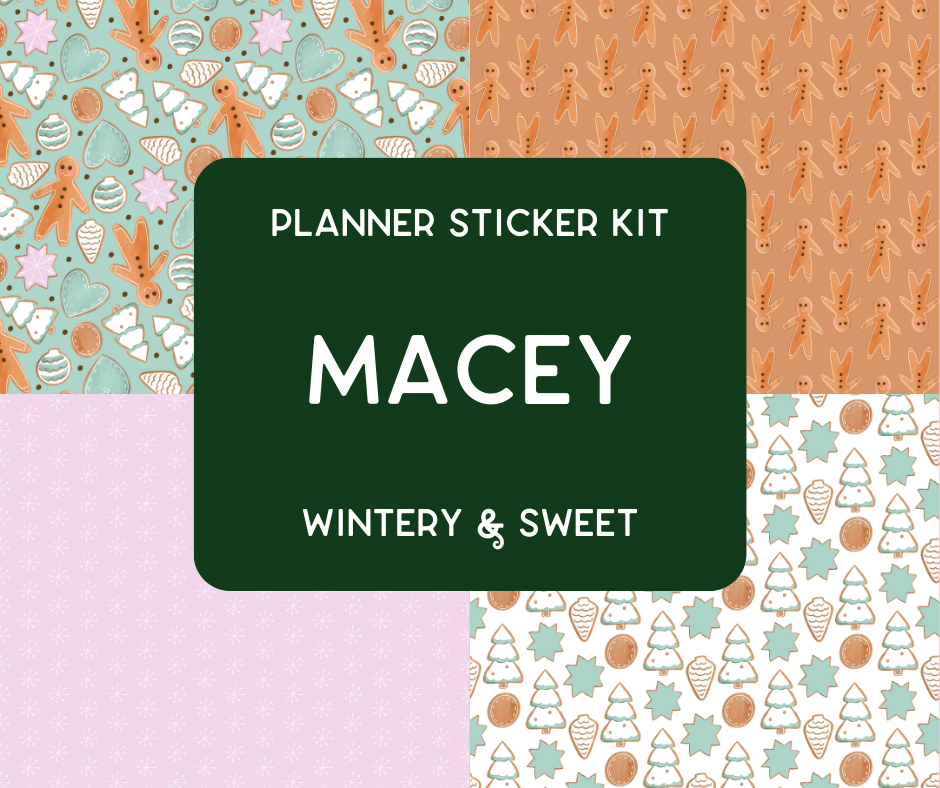 Amplify Planner Stickers | Weekly Kit | Macey