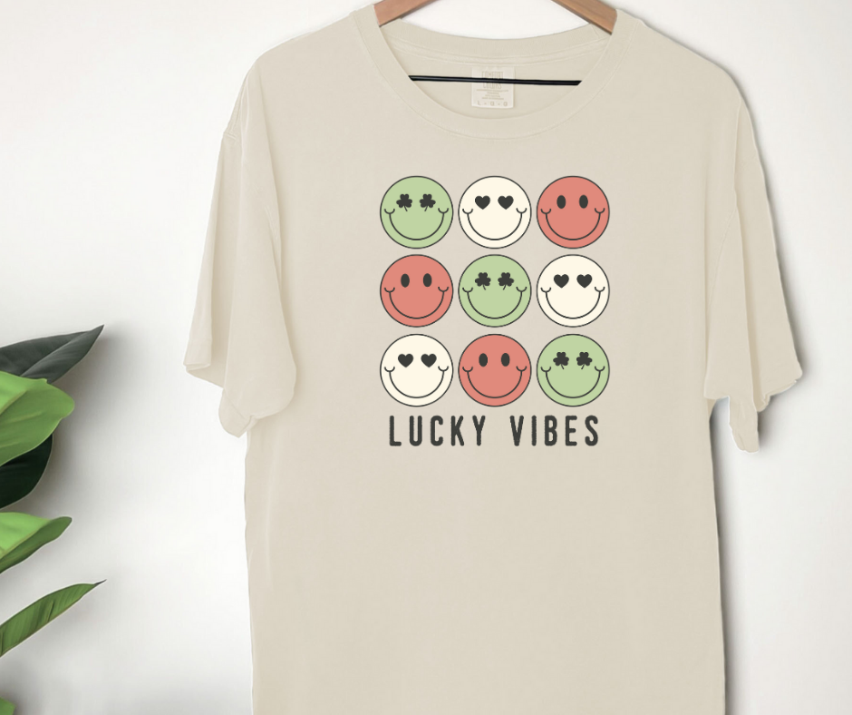 Comfort Colors Tee | Lucky Vibes