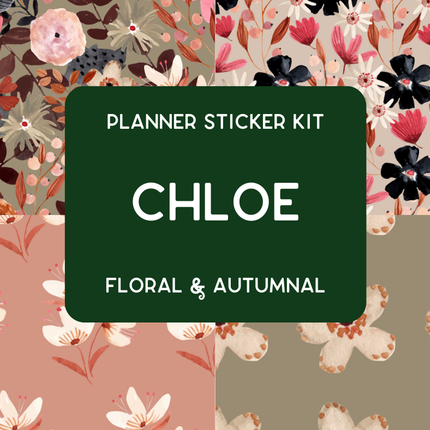 Amplify Planner Stickers | Weekly Kit | Chloe