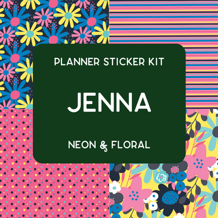 Amplify Planner Stickers | Weekly Kit | Jenna