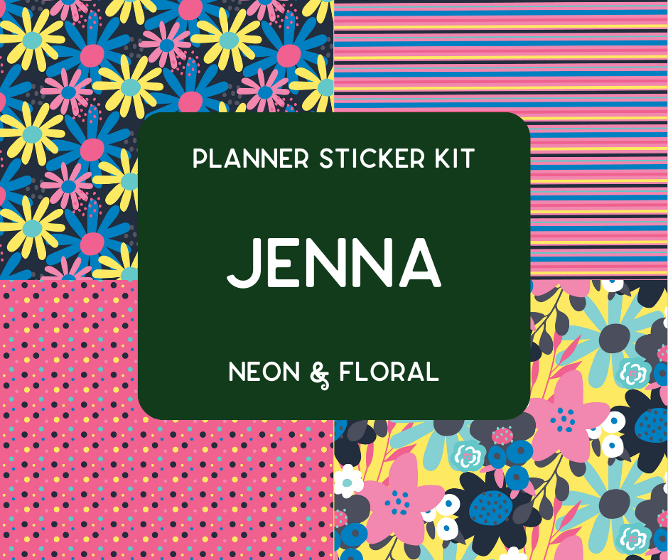 Amplify Planner Stickers | Weekly Kit | Jenna