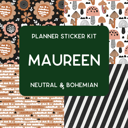 Amplify Planner Stickers | Weekly Kit | Maureen