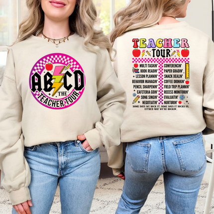 Gildan Crewneck | Teacher ABCD Crewneck [557]