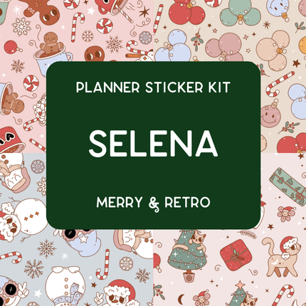 Amplify Planner Stickers | Weekly Kit | Selena