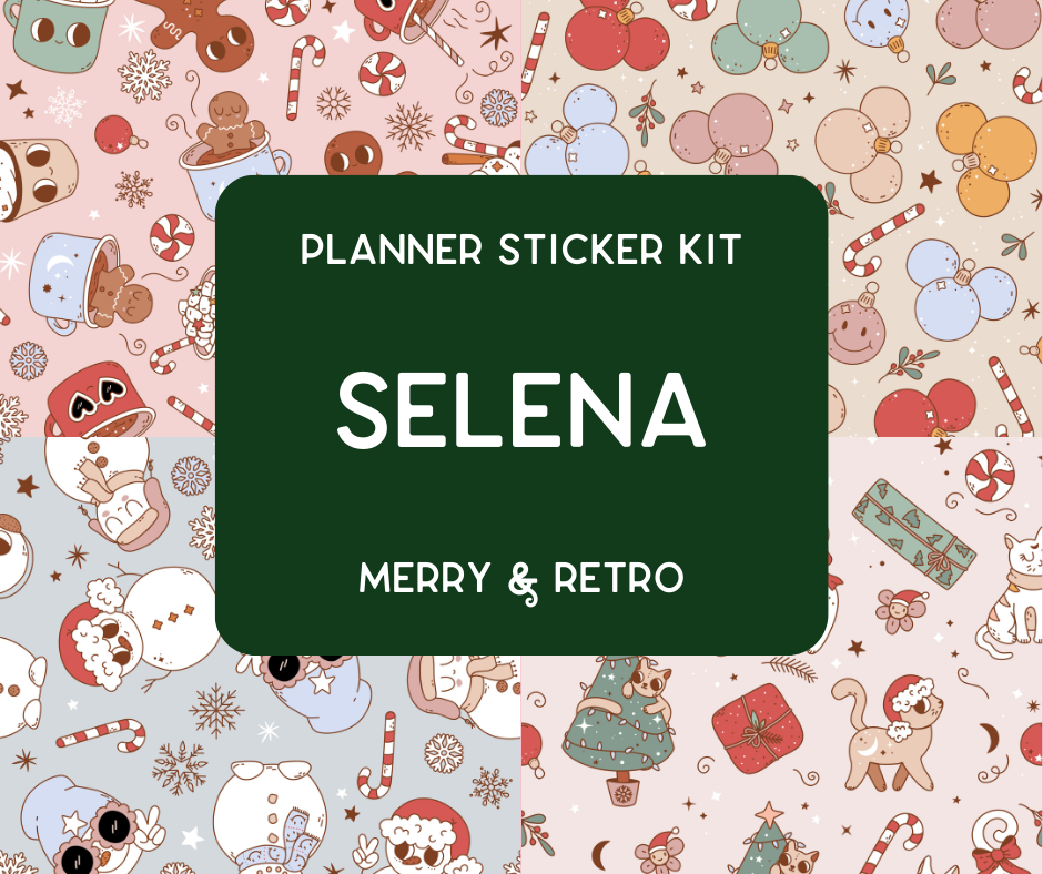 Amplify Planner Stickers | Weekly Kit | Selena