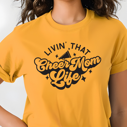Comfort Colors Tee | Living that Cheer Mom Life [143]