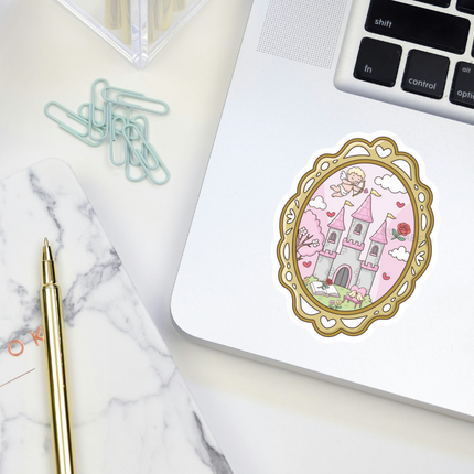 STICKER | Romance Books Frame | BOOKS00088