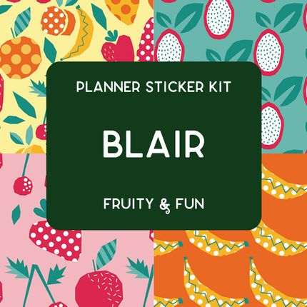 Amplify Planner Stickers | Weekly Kit | Blair