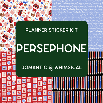 Amplify Planner Stickers | Weekly Kit | Persephone
