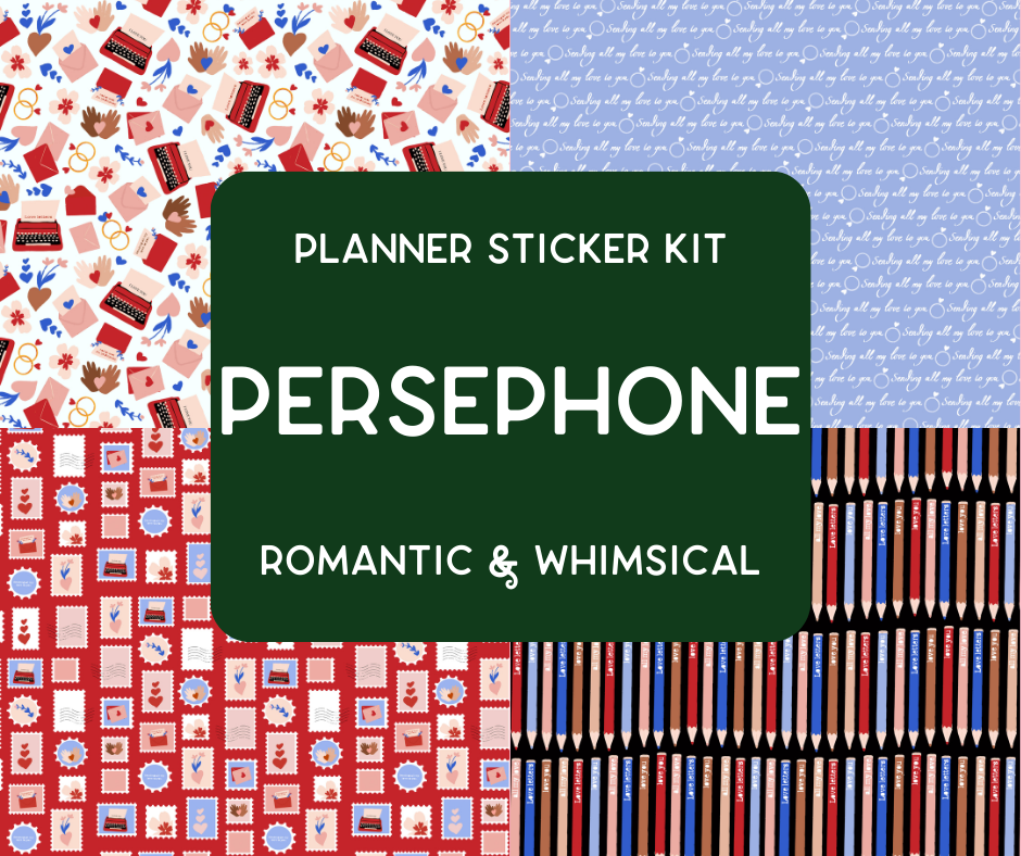 Amplify Planner Stickers | Weekly Kit | Persephone