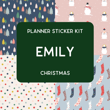 Amplify Planner Stickers | Weekly Kit | Emily
