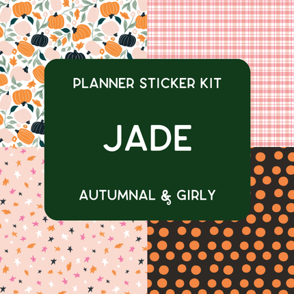 Amplify Planner Stickers | Weekly Kit | Jade