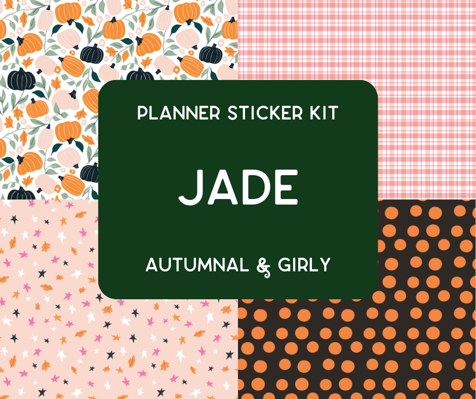 Amplify Planner Stickers | Weekly Kit | Jade