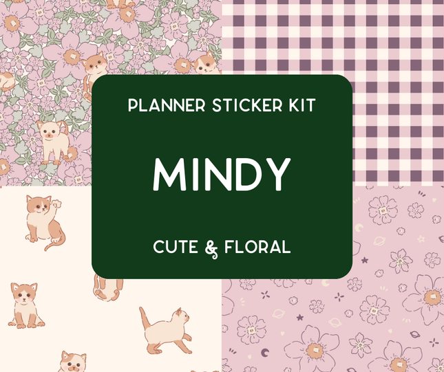 Amplify Planner Stickers | Weekly Kit | Mindy