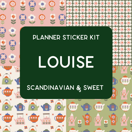 Amplify Planner Stickers | Weekly Kit | Louise