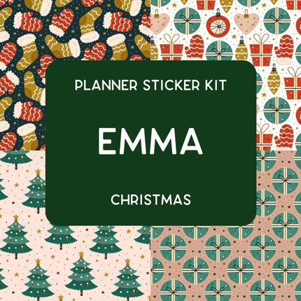 Amplify Planner Stickers | Weekly Kit | Emma