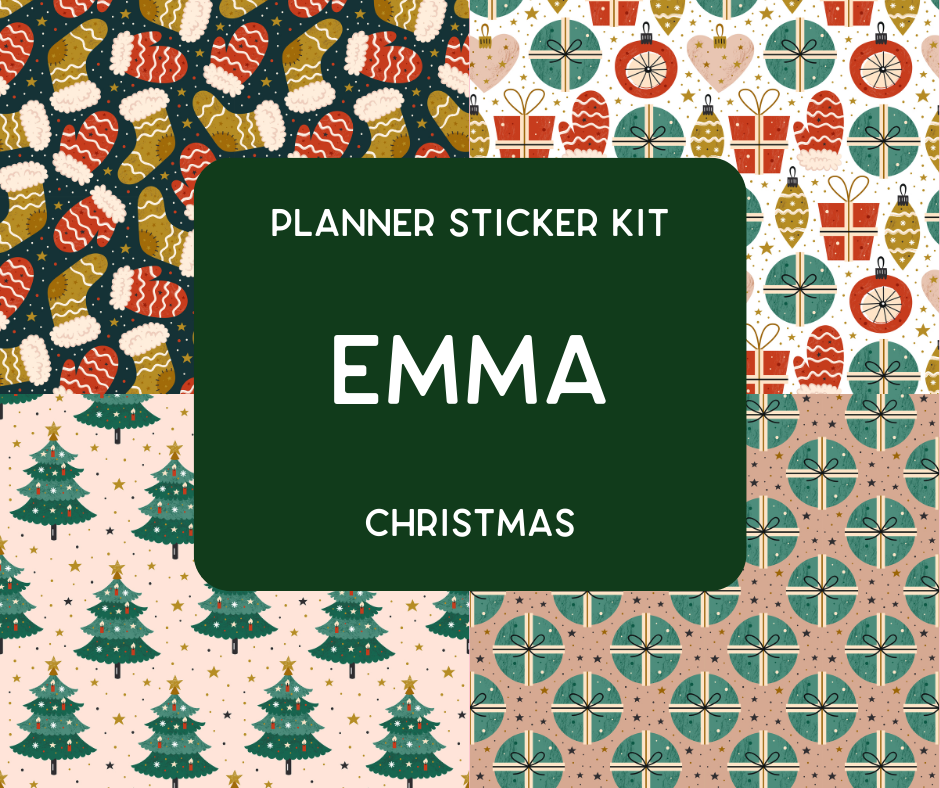 Amplify Planner Stickers | Weekly Kit | Emma