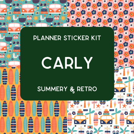 Amplify Planner Stickers | Weekly Kit | Carly