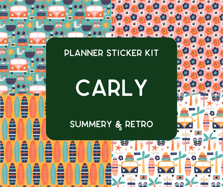 Amplify Planner Stickers | Weekly Kit | Carly