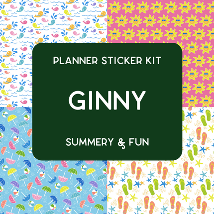 Amplify Planner Stickers | Weekly Kit | Ginny