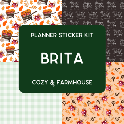 Amplify Planner Stickers | Weekly Kit | Brita