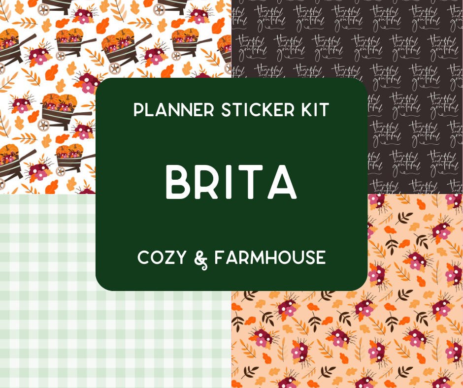 Amplify Planner Stickers | Weekly Kit | Brita