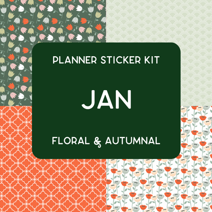 Amplify Planner Stickers | Weekly Kit | Jan