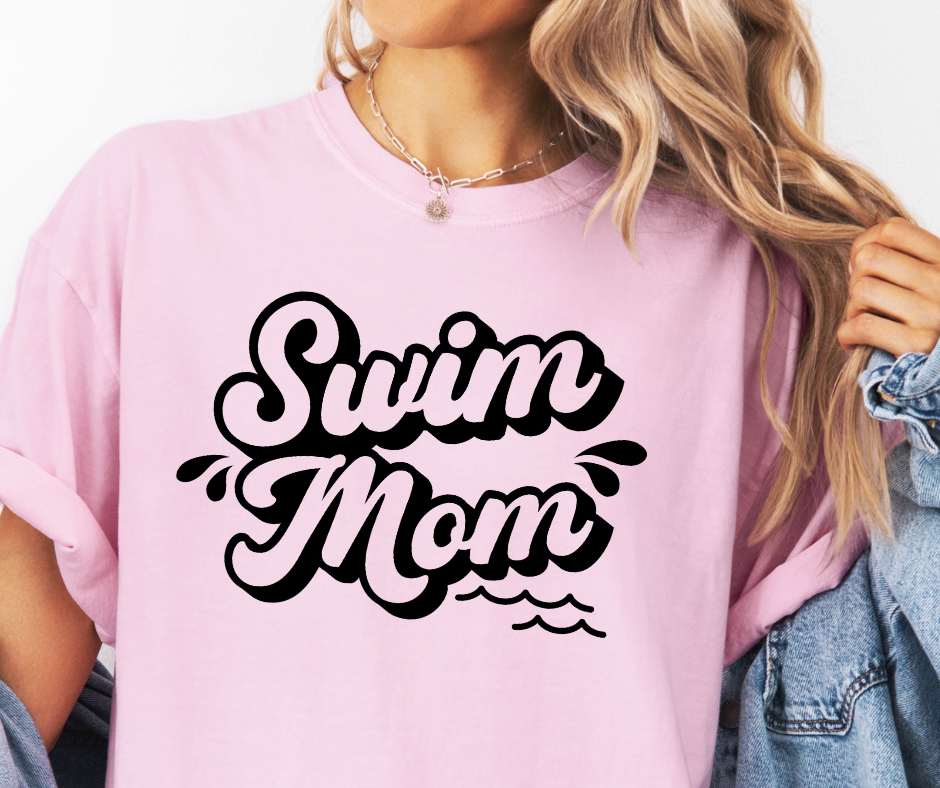 Comfort Colors Tee | Swim Mom [664]