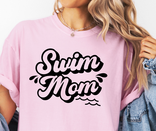 Comfort Colors Tee | Swim Mom [664]