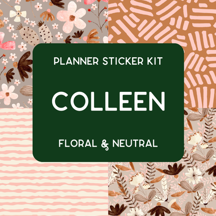 Amplify Planner Stickers | Weekly Kit | Colleen
