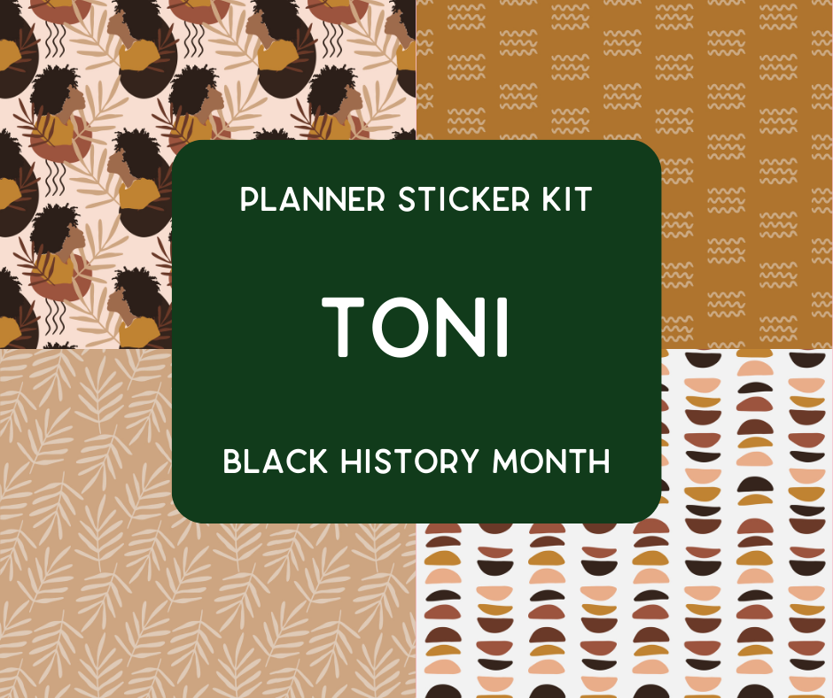 Amplify Planner Stickers | Weekly Kit | Toni