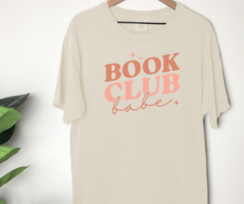 Comfort Colors Tee | Book Club Babe [046]