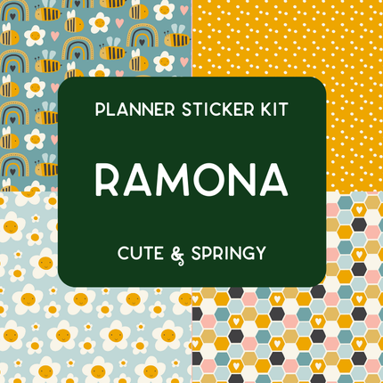Amplify Planner Stickers | Weekly Kit | Ramona