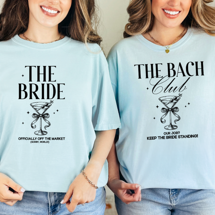 Comfort Colors Tee | Bride and Bach Matching Cocktails [k003]