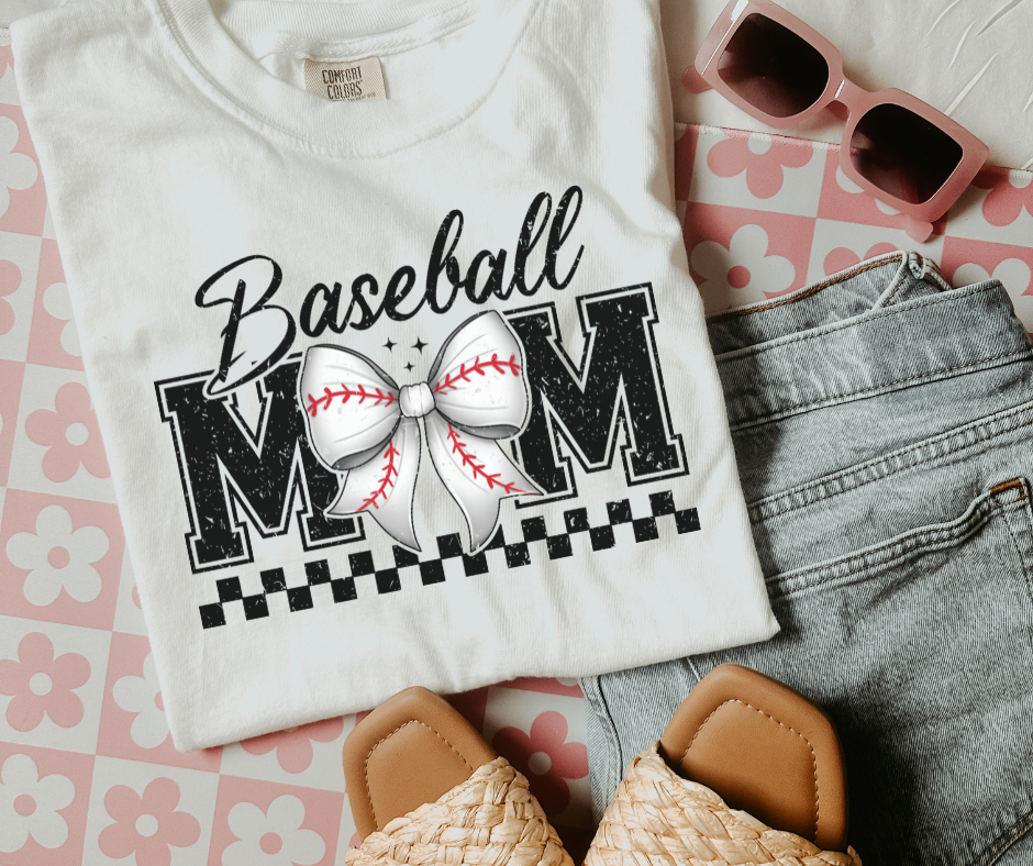 Comfort Colors Tee | Baseball Mom [602]