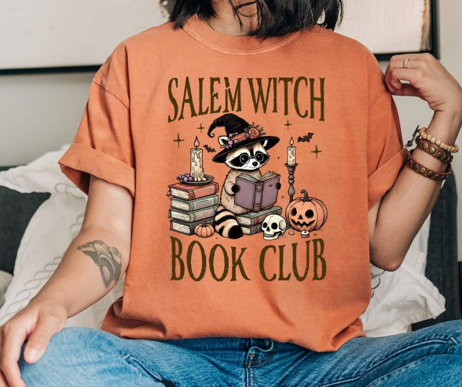 Comfort Colors Tee | Salem Witch Book Club [396]