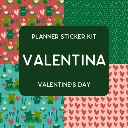 Amplify Planner Stickers | Weekly Kit | Valentina