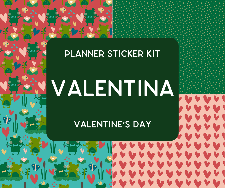 Amplify Planner Stickers | Weekly Kit | Valentina