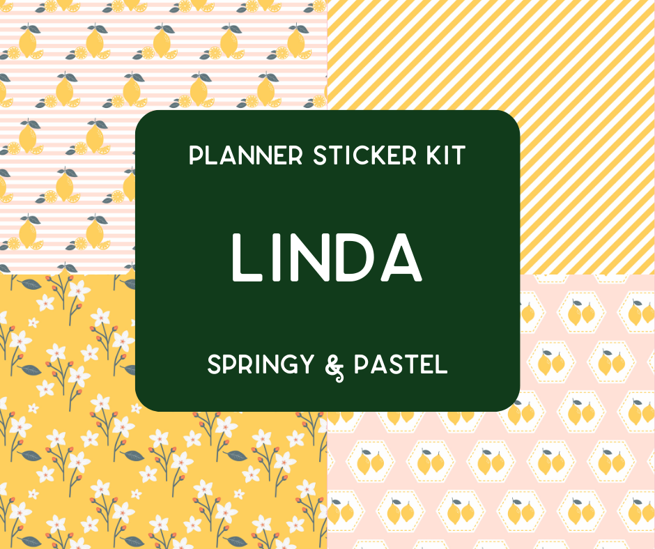 Amplify Planner Stickers | Weekly Kit | Linda