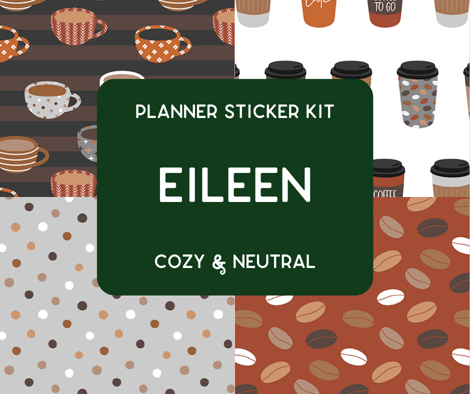 Amplify Planner Stickers | Weekly Kit | Eileen