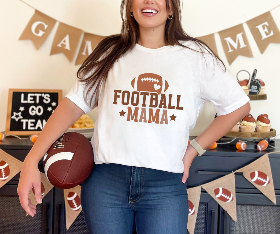 Comfort Colors Tee | Football Mama [447]