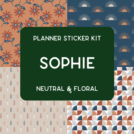 Amplify Planner Stickers | Weekly Kit | Sophie