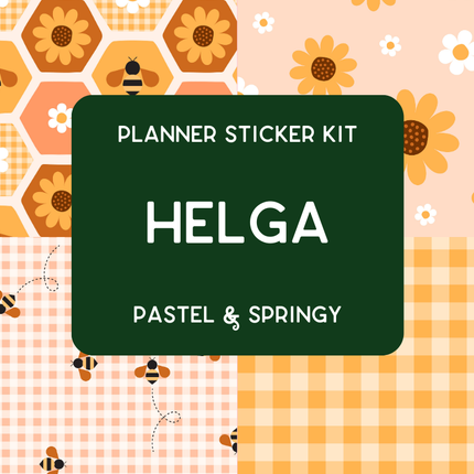 Amplify Planner Stickers | Weekly Kit | Helga