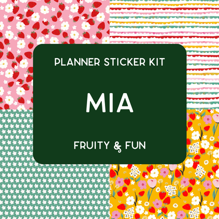 Amplify Planner Stickers | Weekly Kit | Mia
